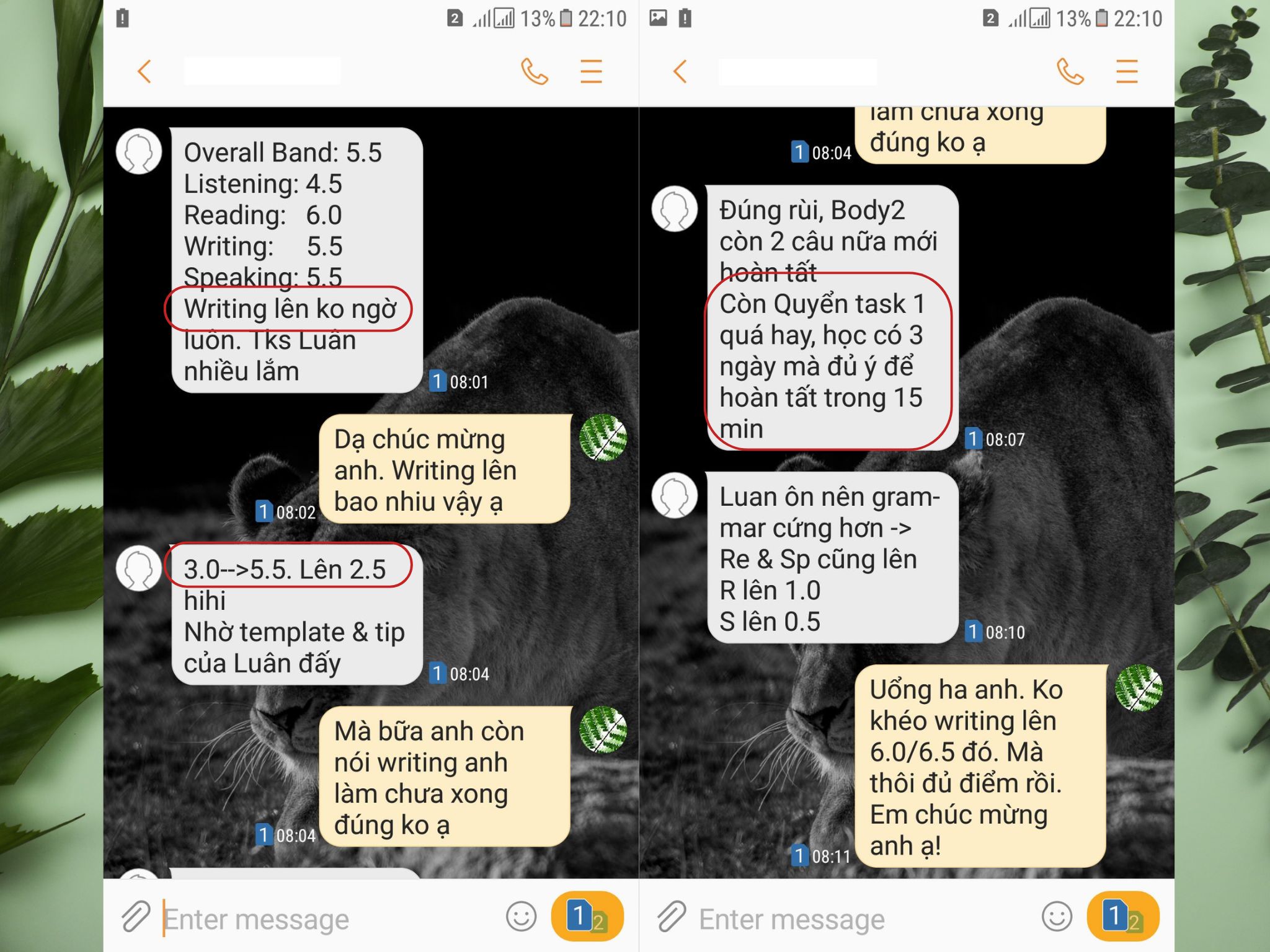 ANH TÂM – TỪ 3.0 WRITING ĐẾN 5.5, VÀ HÀNH TRÌNH VIÊN MÃN TẠI CANADA