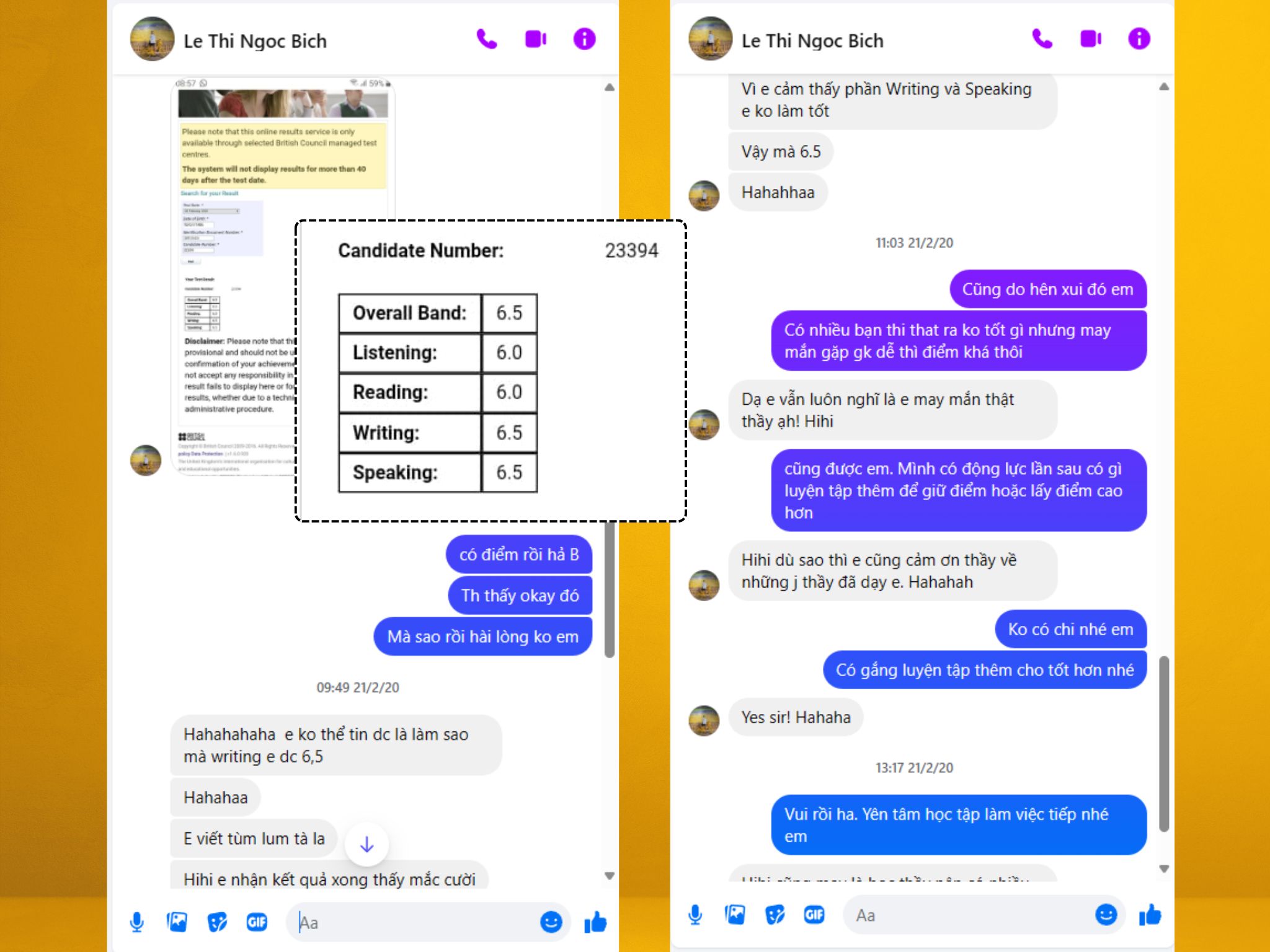 Bích-cô giáo dạy trẻ, chinh phục IELTS