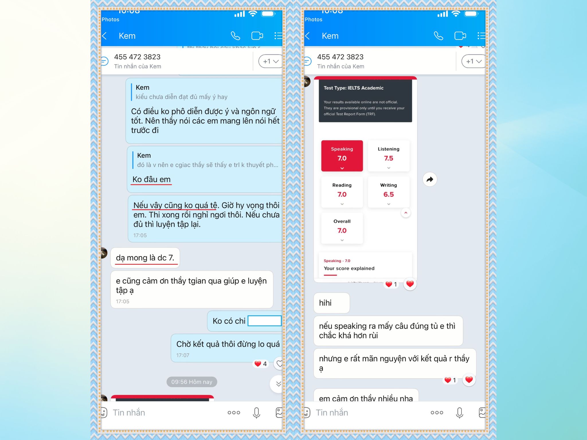 Học viên đạt GẤP IELTS 7.0 trong hơn 2 tháng